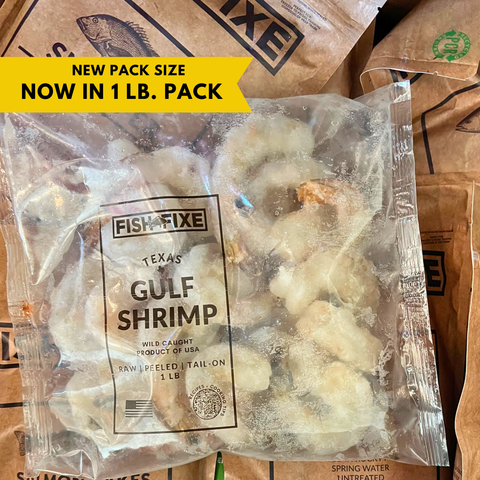 Wild Caught Gulf Shrimp- 1 x 16 oz. pack