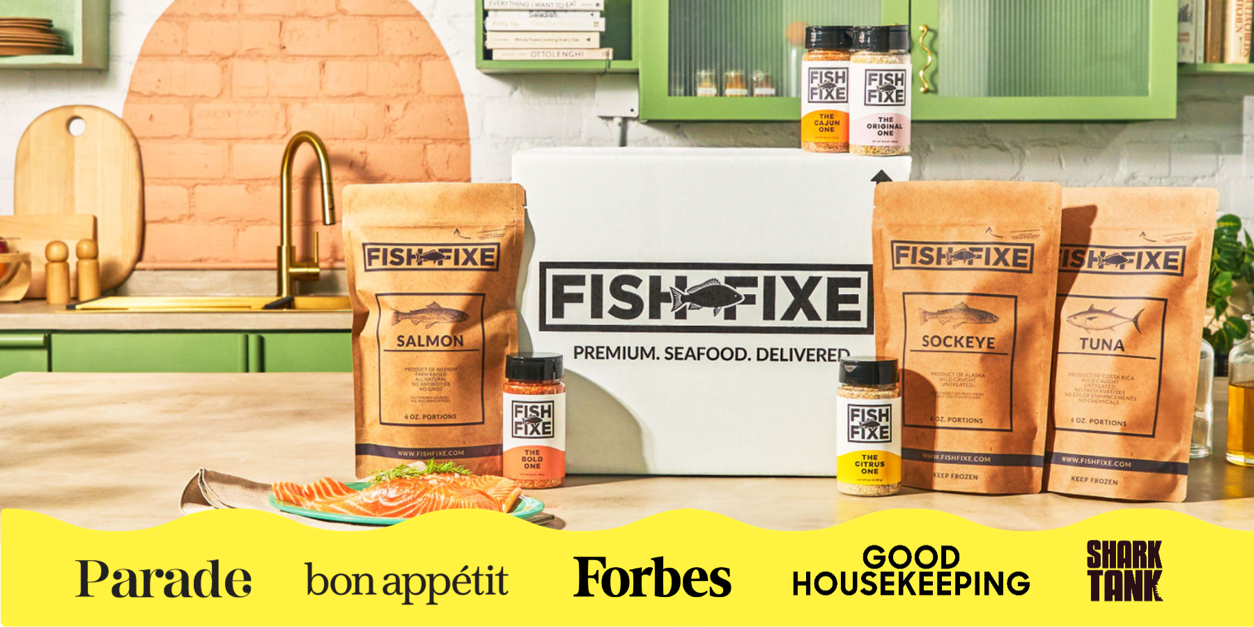 Fish Fixe Premium Seafood Delivery as Seen on Shark Tank