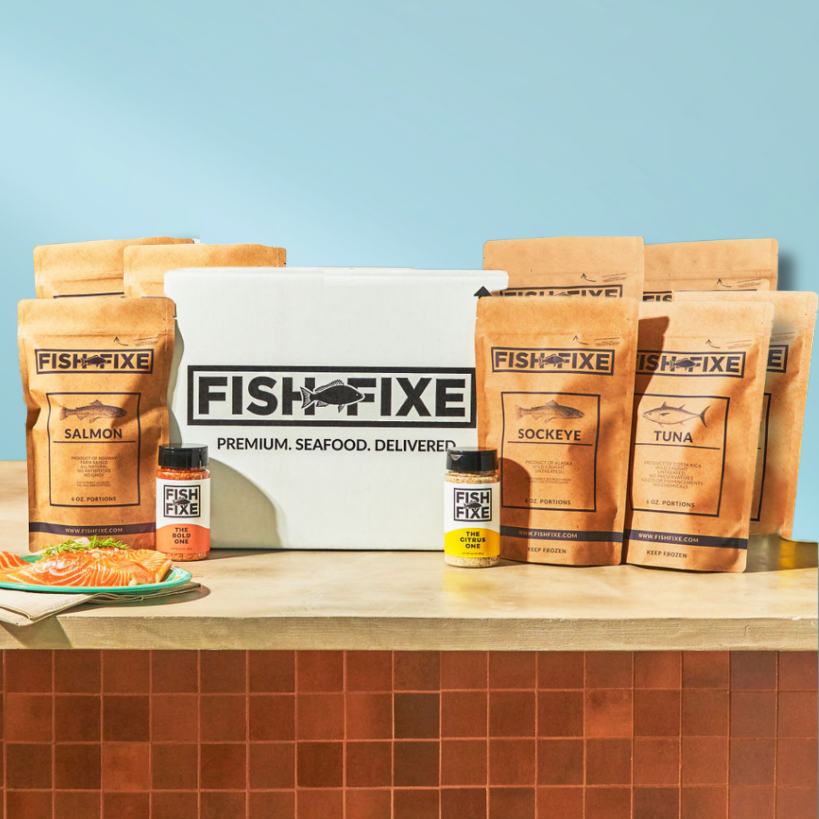 best fish delivery boxes Luxury Seafood Box Oceanbox Save 10% with subscription. Fish Fixe Best Sellers