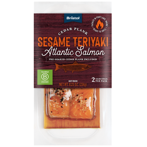 *NEW* Cedar Plank Sesame Teriyaki Salmon  8.25 oz / 2x4 oz (Add On)