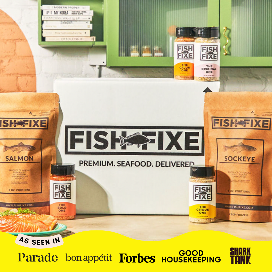 Fish Fixe Premium Seafood Delivery as Seen on Shark Tank