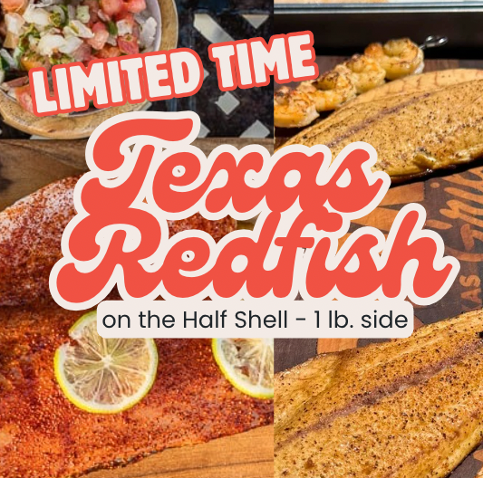 Fish Fixe Summer Box + 1 lb. Side of Texas Redfish